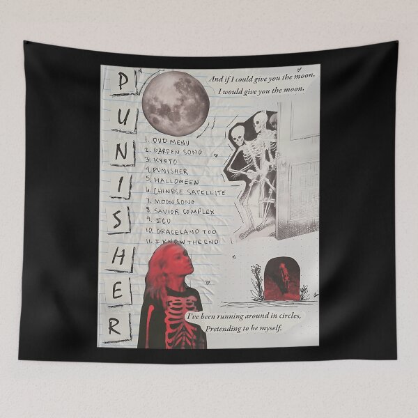 Item preview, Punisher Phoebe Bridgers Collage Long designed and sold by LoisClothesSmi.