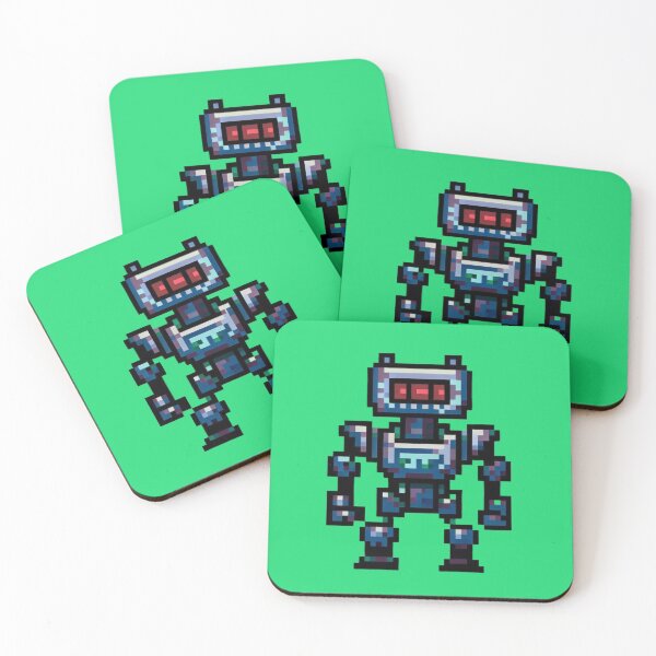 Item preview, robots de 8 bits designed and sold by Donkey's Salad.