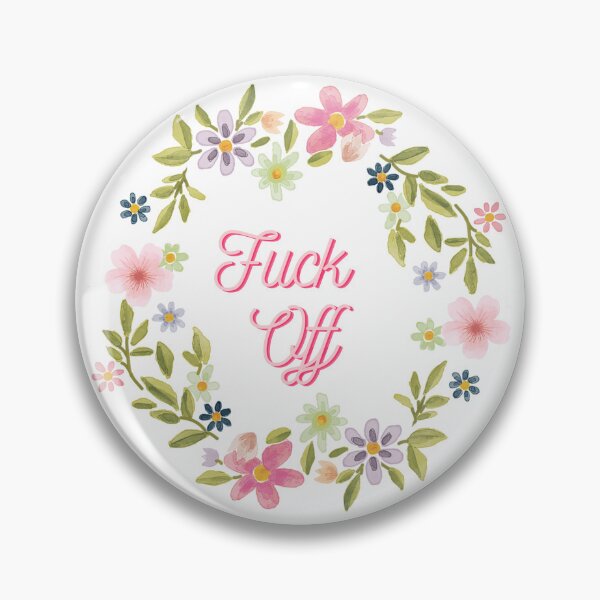 Item preview, Fuck Off- Sassy Flowers designed and sold by nyccatmom.
