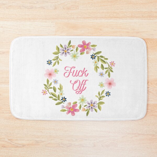 Item preview, Fuck Off- Sassy Flowers designed and sold by nyccatmom.
