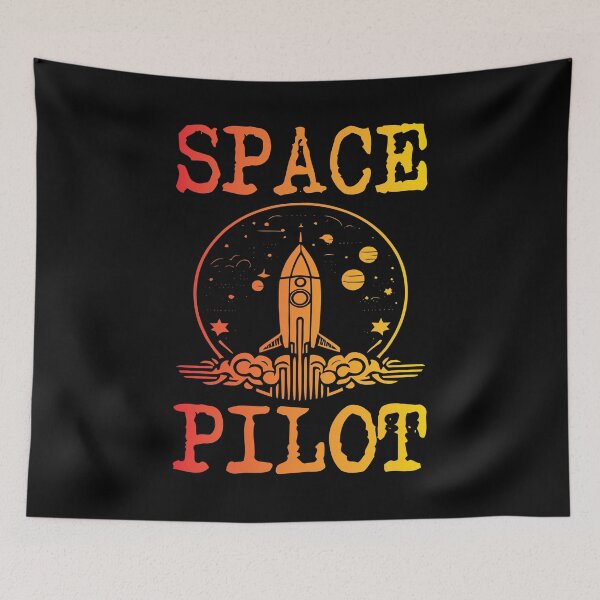 Item preview, Space Pilot - Red Yellow designed and sold by Soulemotion.