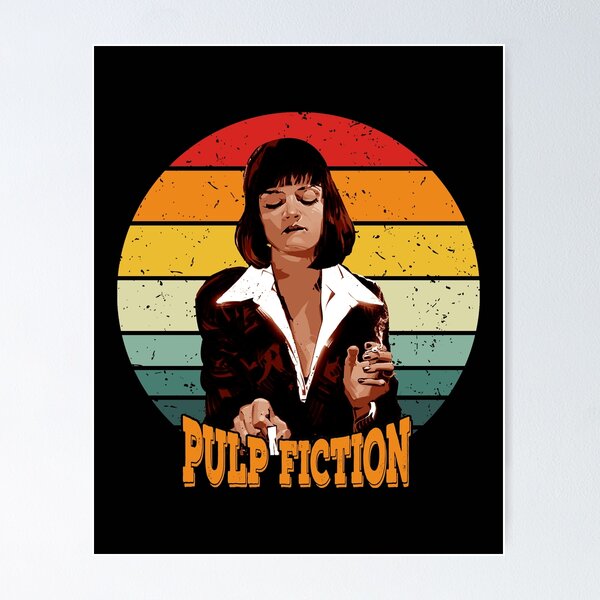 Grazie GH - Mia Wallace - Pulp Fiction Poster