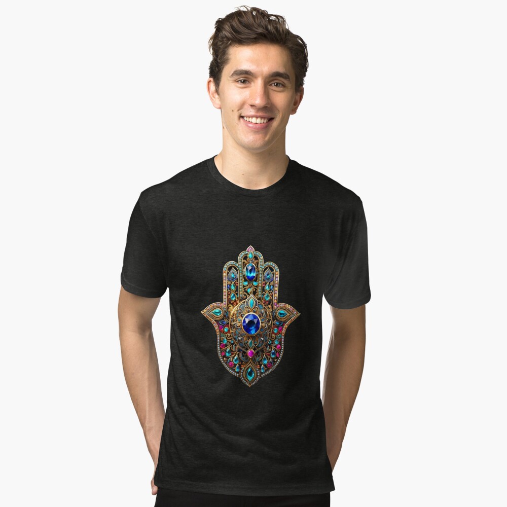 Item preview, Tri-blend T-Shirt designed and sold by PurplePeacock.