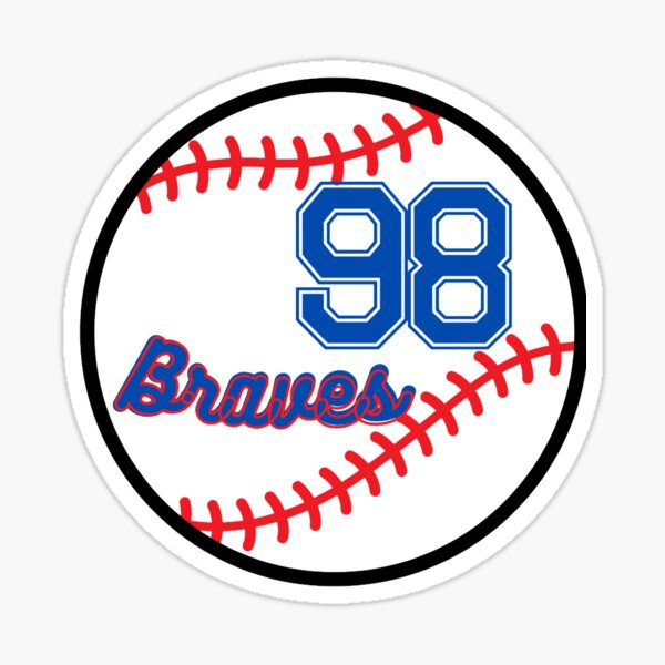 Morgan Wallen - 98’ Braves | Sticker