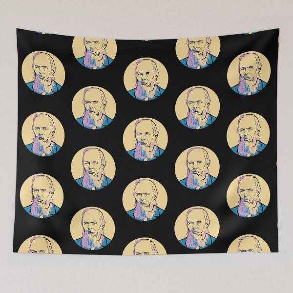 Item preview, Dostoevsky Yellow Blue Purple designed and sold by jamellb-atyasd.