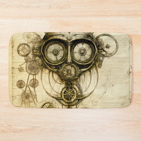 Item preview, Old odd Steampunk Drawings designed and sold by BrandonArtWorld.