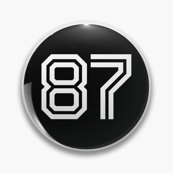 Item preview, Number 87 designed and sold by NumbersFort.