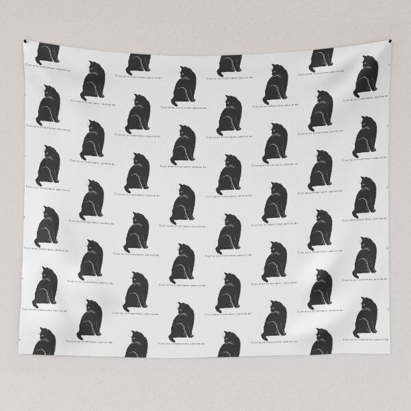 Item preview, Cats Rule Everything Around MeCREAM designed and sold by adriancoopere.