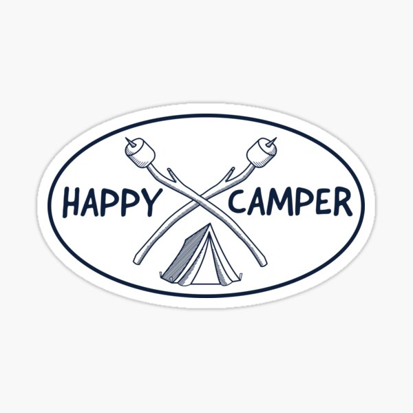Item preview, Happy Camper designed and sold by Courtney Atwell.