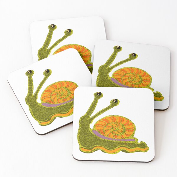 Item preview, Fischer the Snail designed and sold by ookaiyah.
