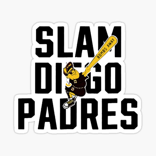 slam diego padres Sticker for Sale by Annetta Pfeffer