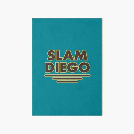 slam diego curve path - Slam Diego - Posters and Art Prints