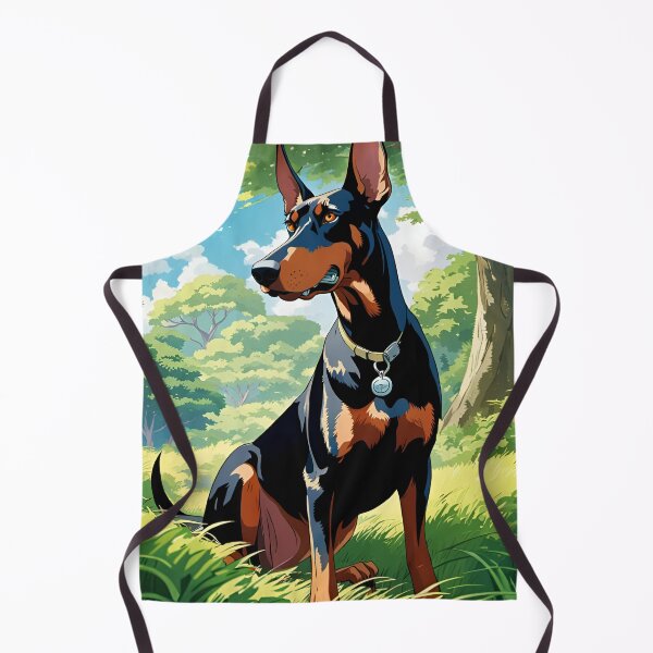 Item preview, Doberman Anime Natural Ears designed and sold by 69trends.