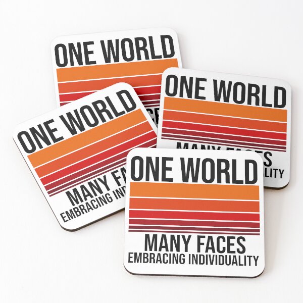 Item preview, Love the difference- One World, Many Faces Embracing Individuality designed and sold by ThreadmyCanvas.