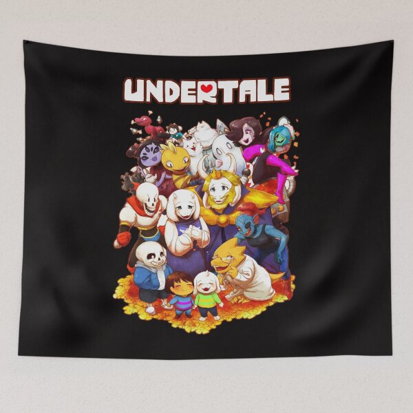 Item preview, Undertale Video Game Main Characters Funny Design  designed and sold by Bernicanecki.
