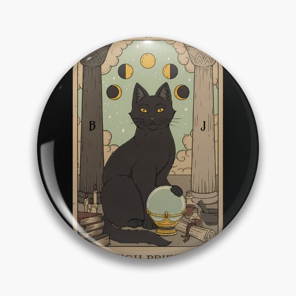 Item preview, The High Priestess - Cats Tarot  	 designed and sold by fnlhhpiku79.