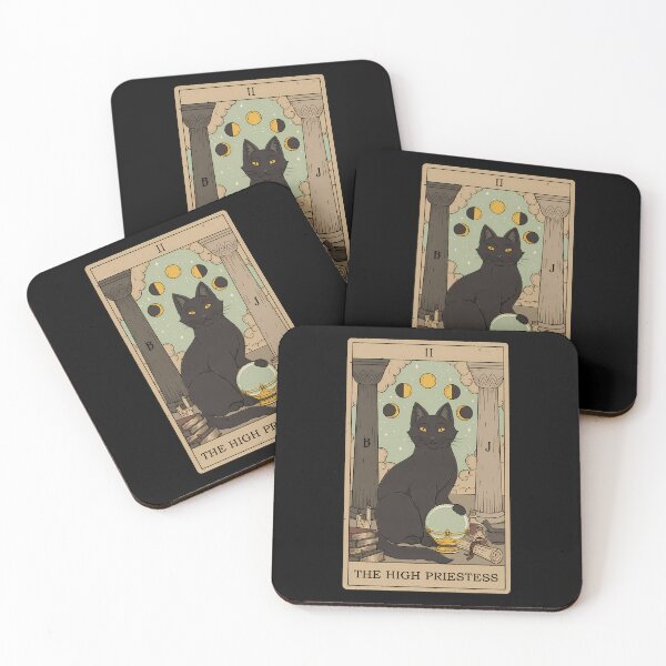 Item preview, The High Priestess - Cats Tarot  	 designed and sold by fnlhhpiku79.