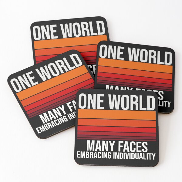 Item preview, Love the difference- One World, Many Faces Embracing Individuality designed and sold by ThreadmyCanvas.