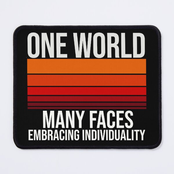 Item preview, Love the difference- One World, Many Faces Embracing Individuality designed and sold by ThreadmyCanvas.