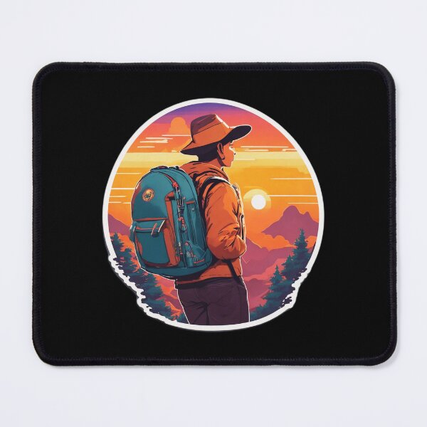 Item preview, Traveler Boy Looking At Sunset - Desert Trip designed and sold by Ridiculam Toga.