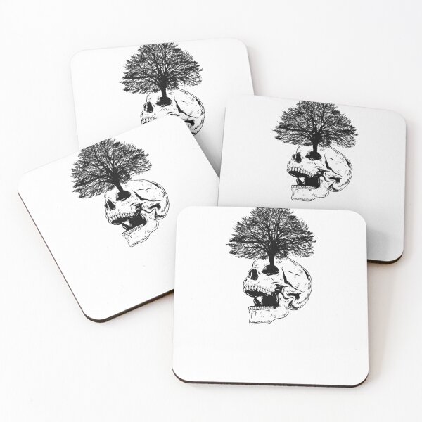 Item preview, skull tree illustration  designed and sold by DeluxBee.