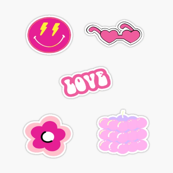Me Stickers Aesthetic Preppy Girly Stickers Pack