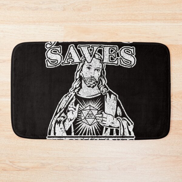 Item preview, Jesus Saves He Only Takes Half Damage designed and sold by Bernicanecki.