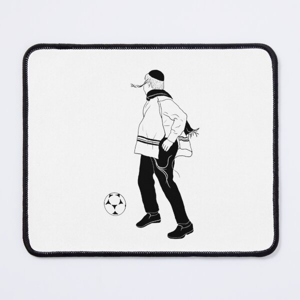 Item preview, Orthodox jew playing football designed and sold by Ekaterina Khozatskaya.
