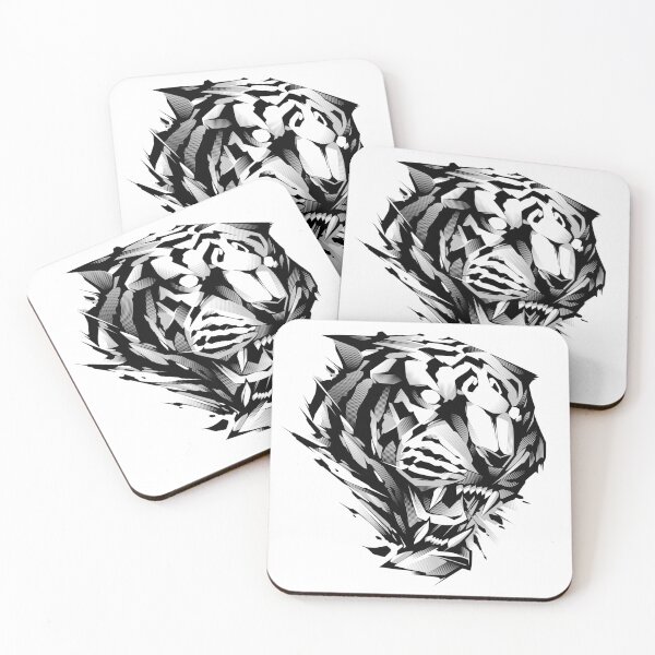 Item preview, Abstract Tiger designed and sold by Blackout  Brother.