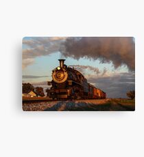 Sunset Manifest Canvas Print