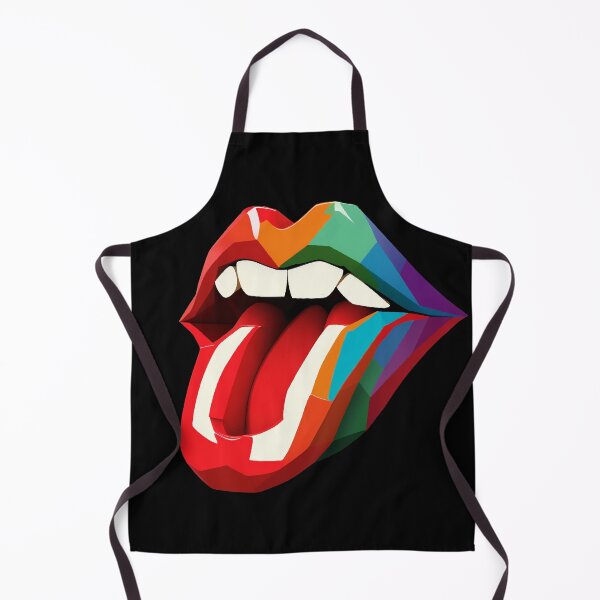 Item preview, Red Lips Tongue Out designed and sold by Ujourney.