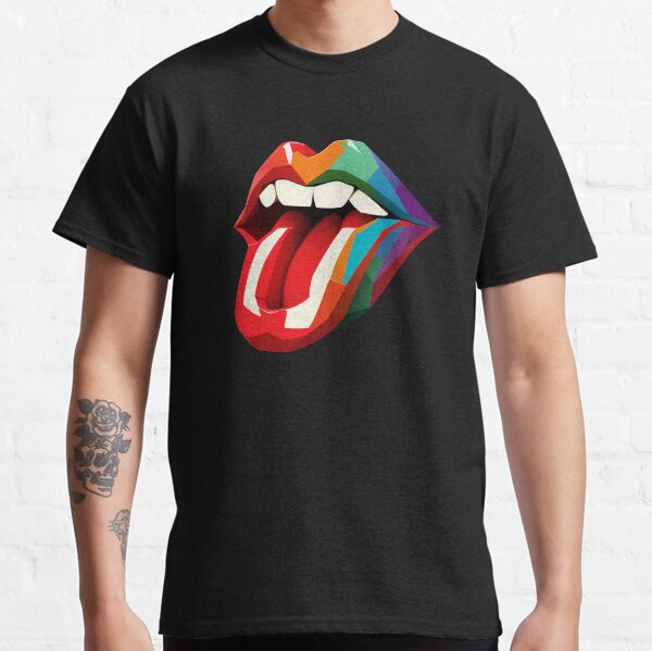 Item preview, Red Lips Tongue Out designed and sold by Ujourney.