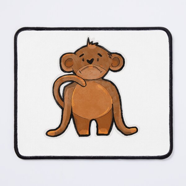 Item preview, sad funky monkey man designed and sold by EE Digital Art.