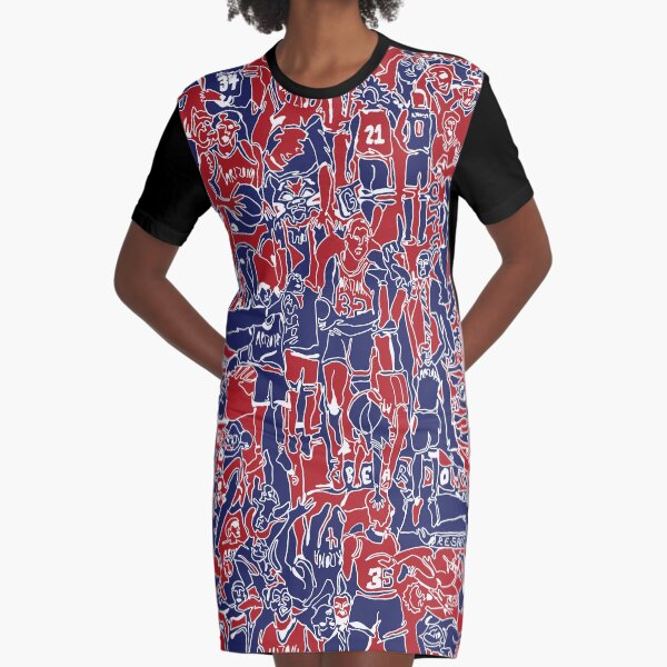 University of Arizona Basketball - A Tucson Portrait Story Graphic T-Shirt Dress