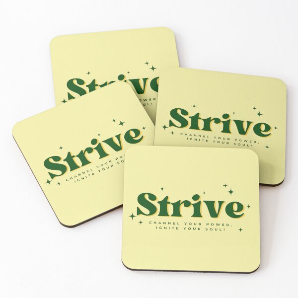 Item preview, Strive Statement Art designed and sold by shanebalea.