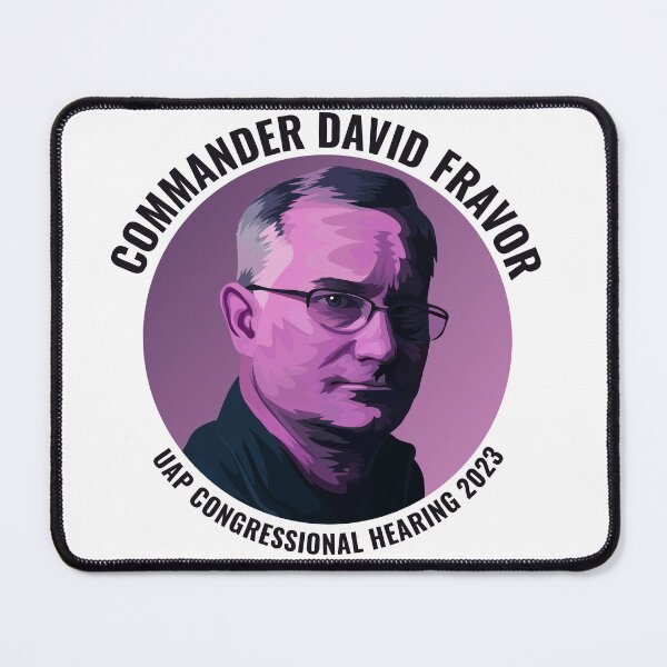 Item preview, Commander David Fravor - UAP Hearing designed and sold by Otherworld-Shop.