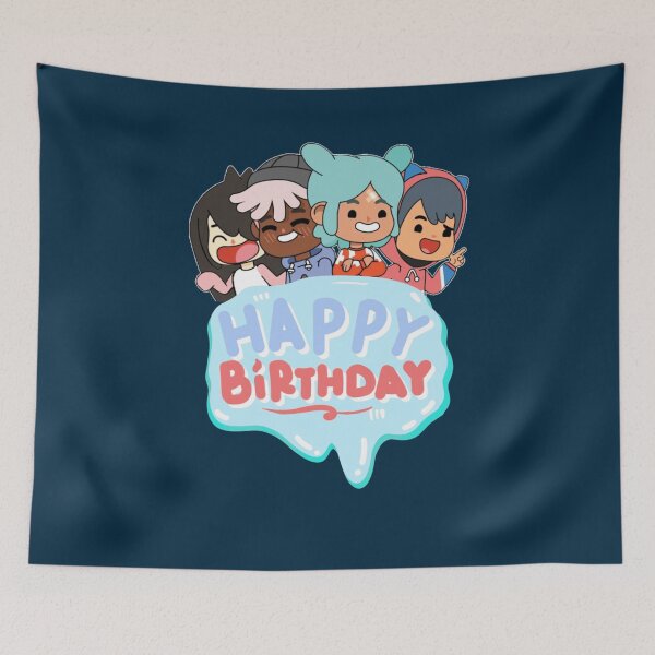 Item preview, Tocaboca World Happy Birthday Kids  designed and sold by TruLarose.