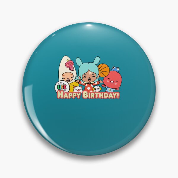 Item preview, happy birthday toca boca Ba designed and sold by TruLarose.