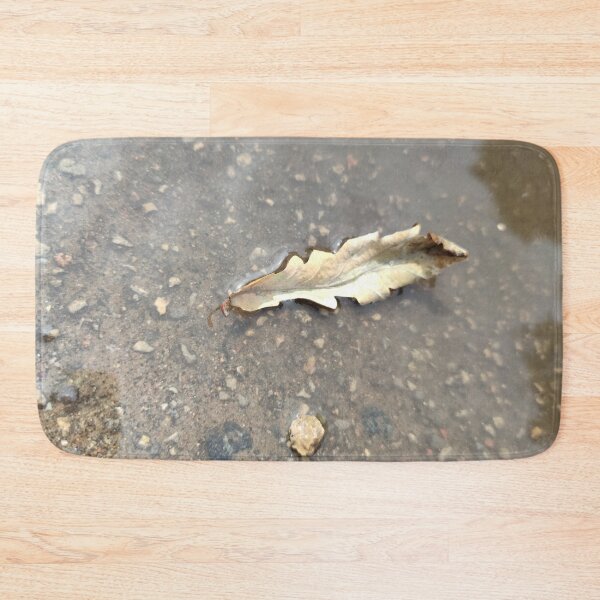 Item preview, A leaf boat in a puddle designed and sold by tshuki.