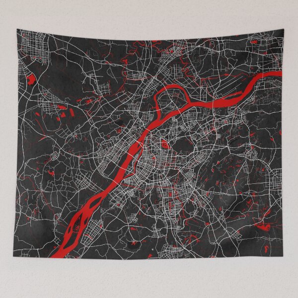 Item preview, Nanjing City Map of Jiangsu, China - Oriental designed and sold by deMAP.