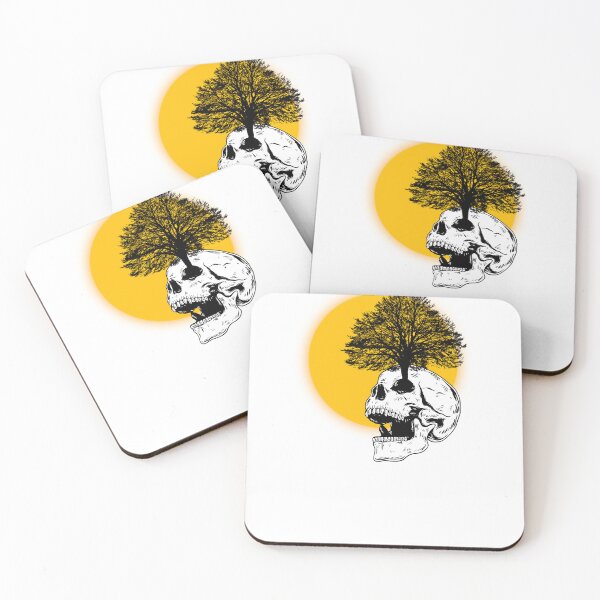 Item preview, skull tree illustration  designed and sold by DeluxBee.