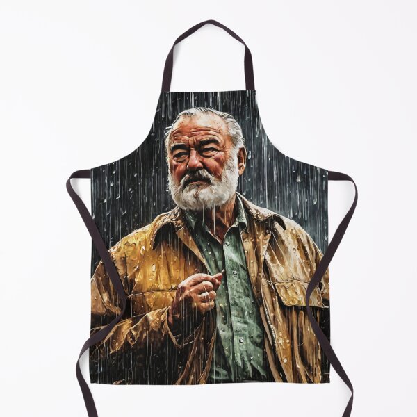 Item preview, Earnest Hemingway in the Rain designed and sold by KALEIDOSCOPE UK.