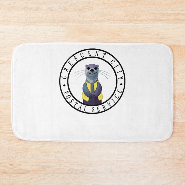 Item preview, Crescent City Postal Service Otter Messenger Baseball designed and sold by WilliamCapps.