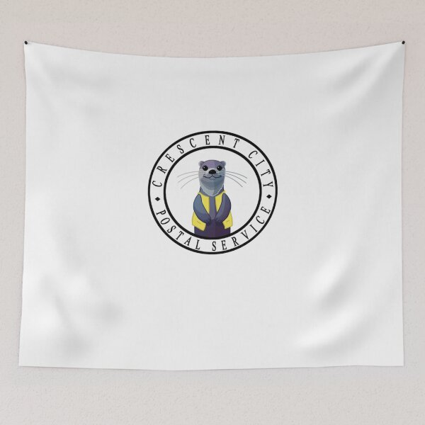 Item preview, Crescent City Postal Service Otter Messenger Baseball designed and sold by WilliamCapps.