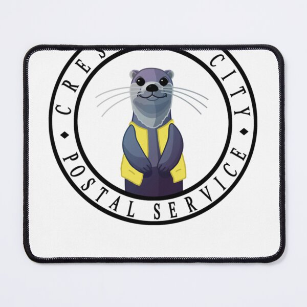 Item preview, Crescent City Postal Service Otter Messenger Baseball designed and sold by WilliamCapps.