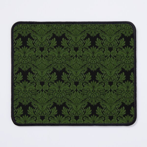 Item preview, Dark Green Damask Pattern Gothic designed and sold by Anja Steiner.