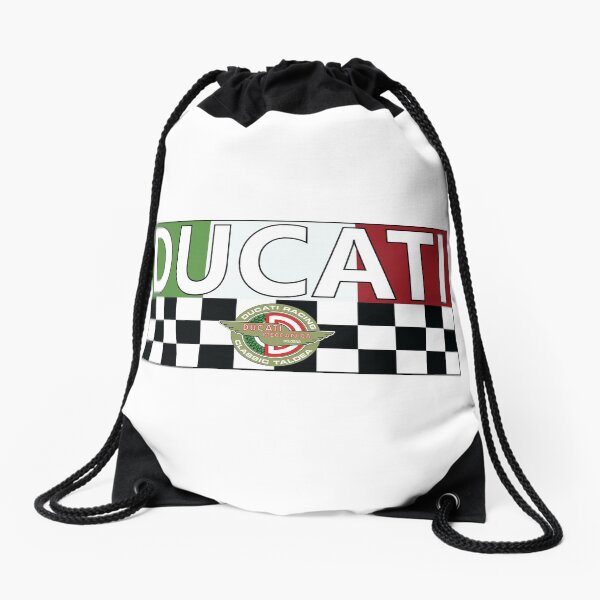 ducati bologna Drawstring Bag