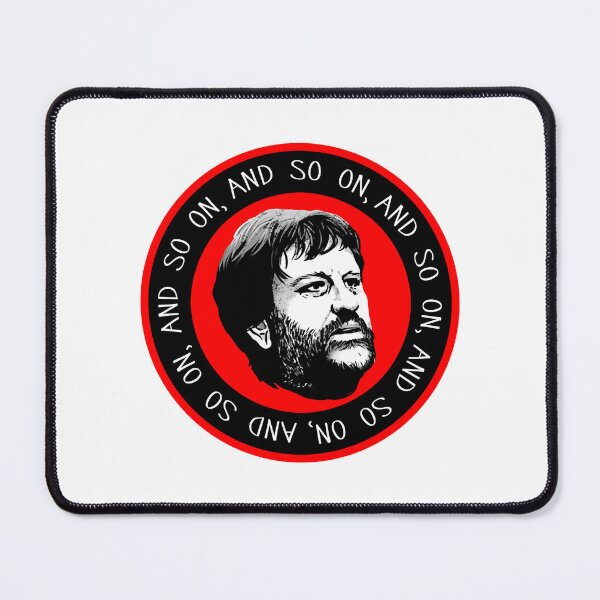 Item preview, And so on - Slavoj Žižek designed and sold by ariela-bareldsa.