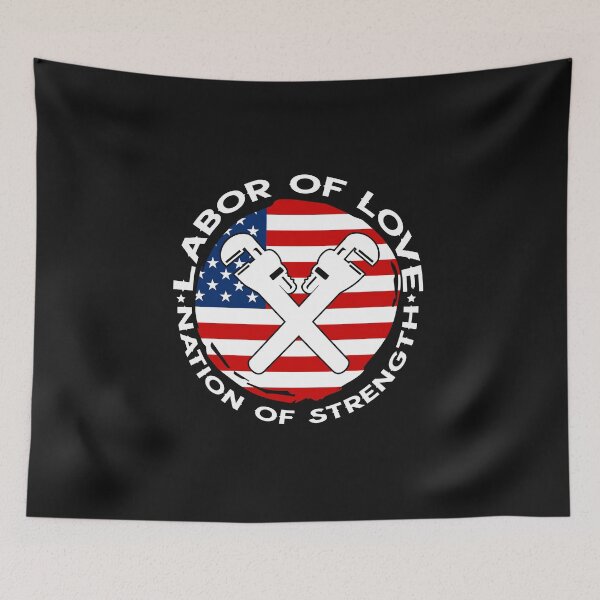Item preview, LAVOR OF LOVE NATION OF STRENGTH Plumber / Plumbing / plumb designed and sold by Tee Hub.