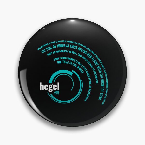Item preview, George Wilhelm Friedrich Hegel quotes typographic poster designed and sold by ariela-bareldsa.
